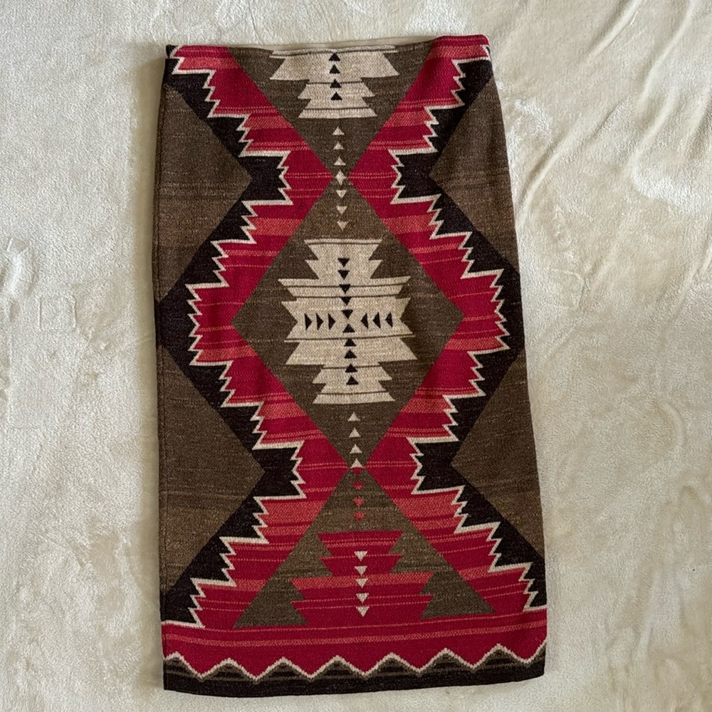 Ralph Lauren western pencil skirt